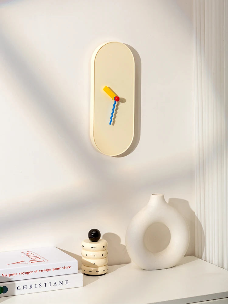 DopaTime Wall Clock – Vibrant Dopamine-Inspired Decor