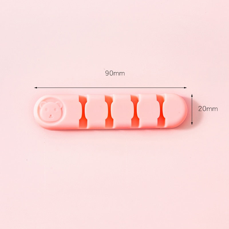 SkandiShop 1 kpl söpöjä kaapelijärjestäjiä