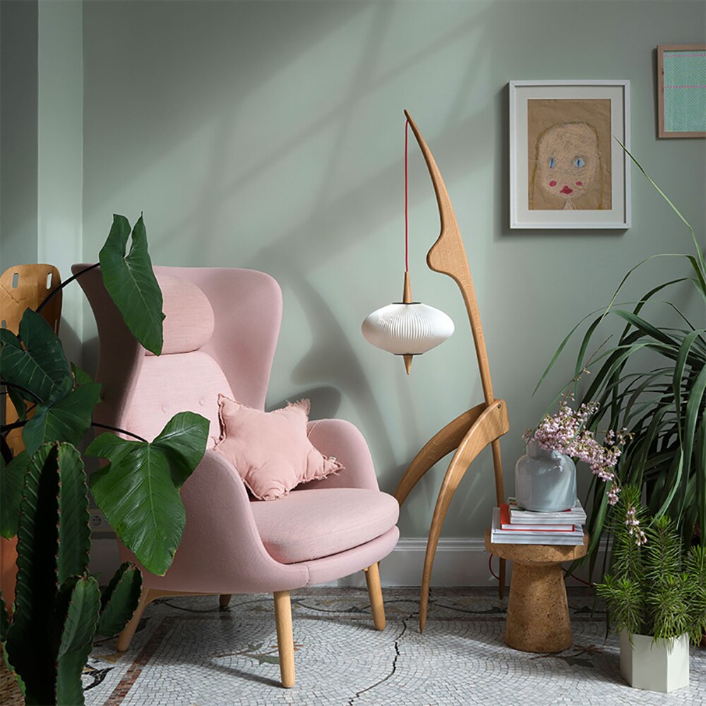 SkandiShop Kirahvi-lattiavalaisin