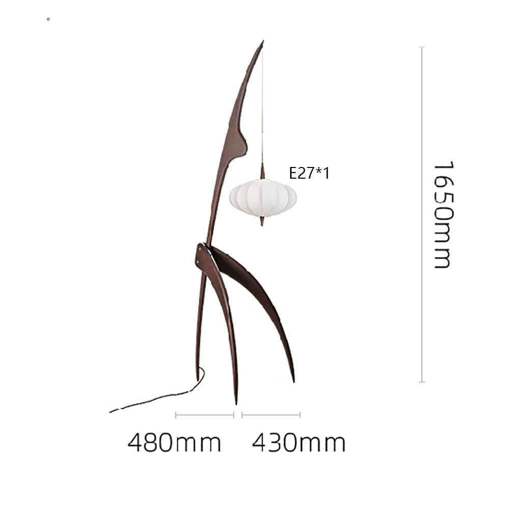 SkandiShop Kirahvi-lattiavalaisin