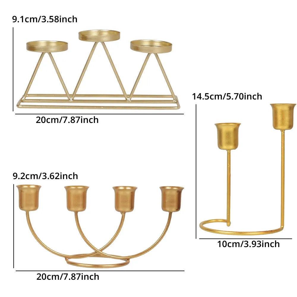 SkandiShop Royal Nordic Iron Candle Holder