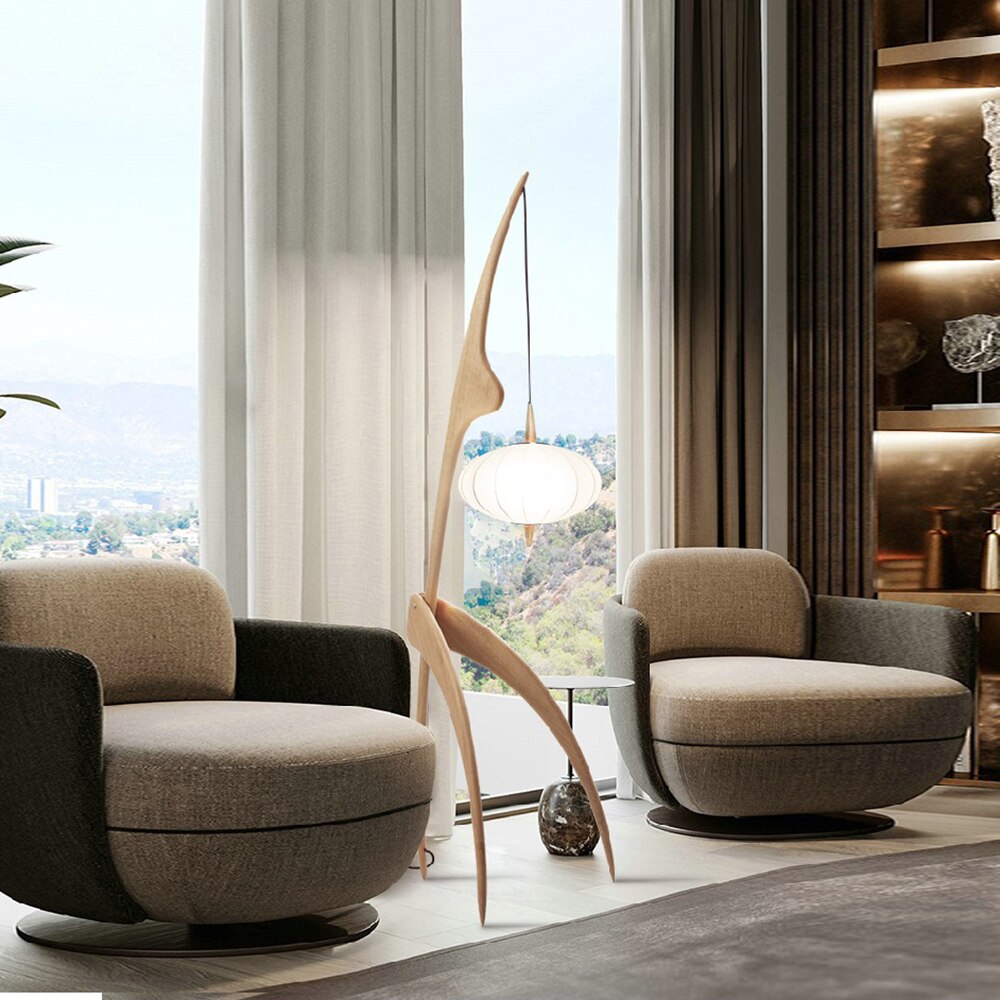 SkandiShop Kirahvi-lattiavalaisin