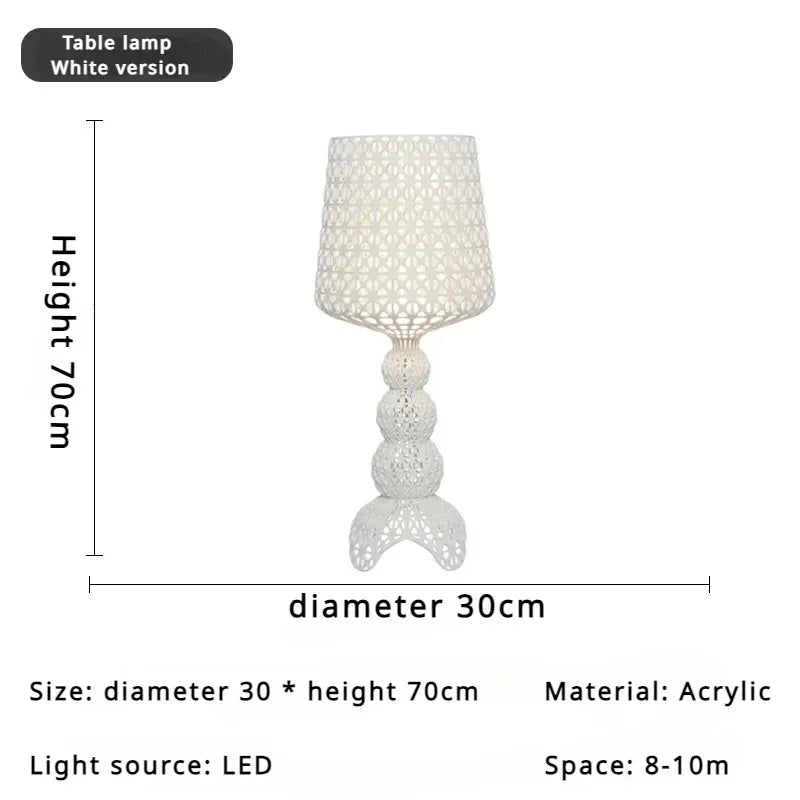 VetroGlow Goblet Floor Lamp – Italian Designer LED Light