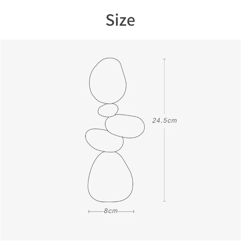 SkandiShop japanilainen massiivipuusta tehty kivitaide