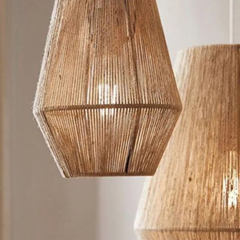 ZenWeave Rattan Pendant Light