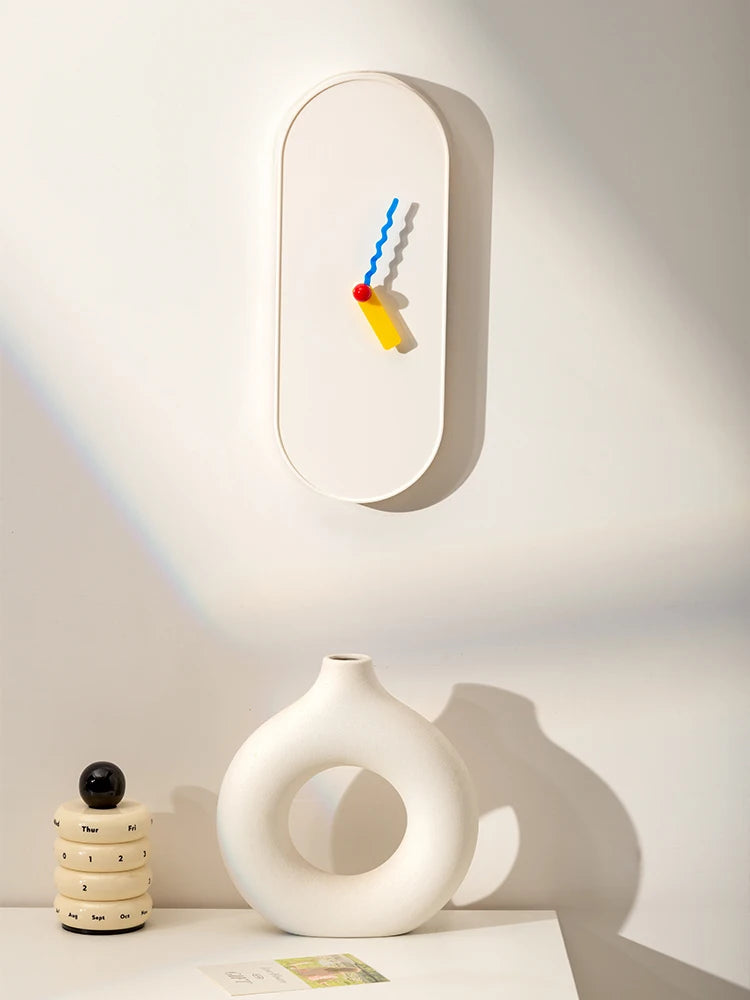 DopaTime Wall Clock – Vibrant Dopamine-Inspired Decor