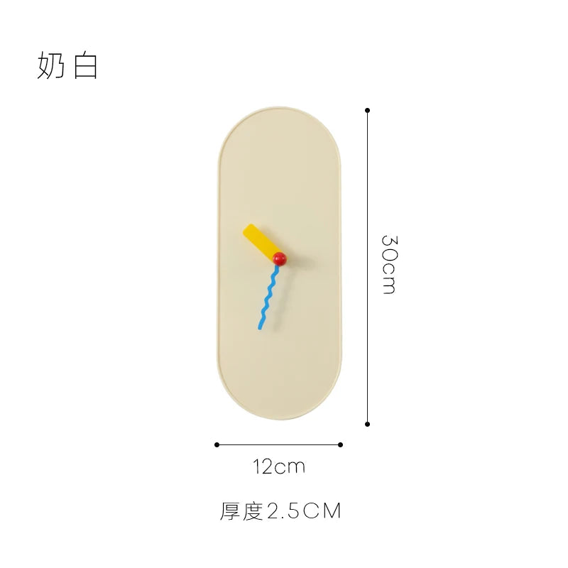 DopaTime Wall Clock – Vibrant Dopamine-Inspired Decor