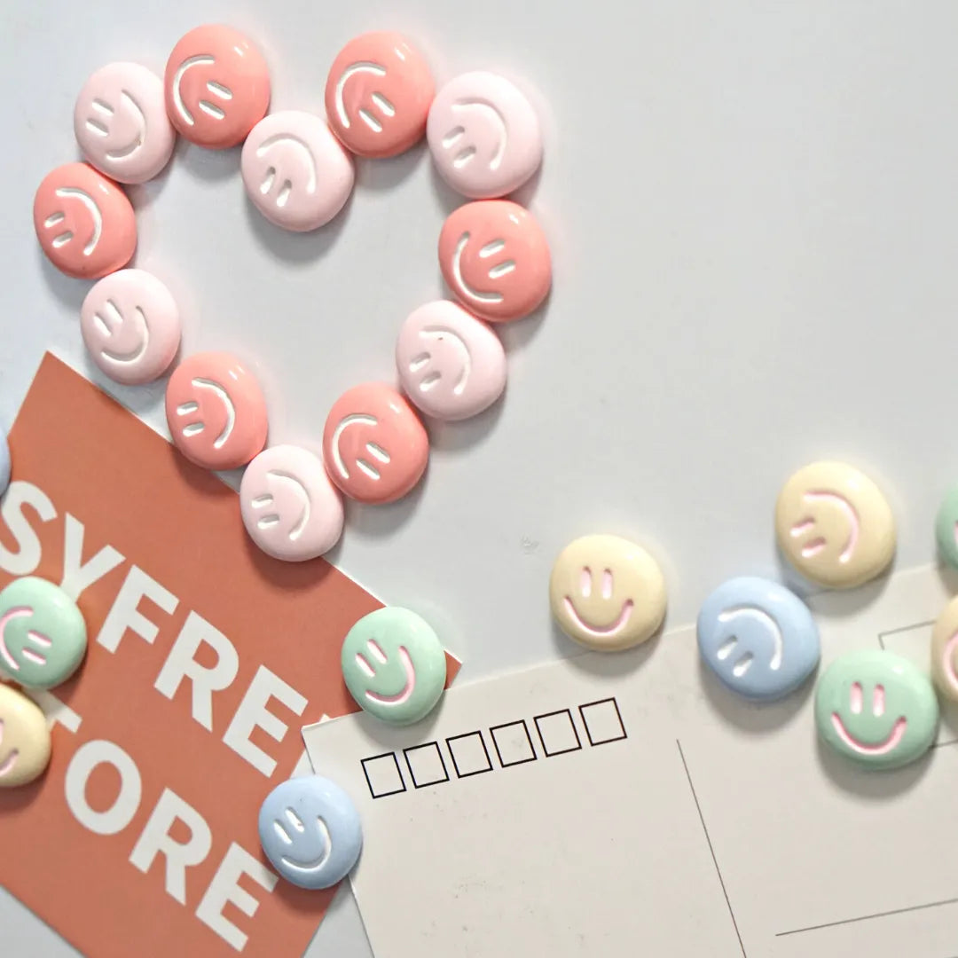 SkandiShop Smiley Jääkaappimagneetit