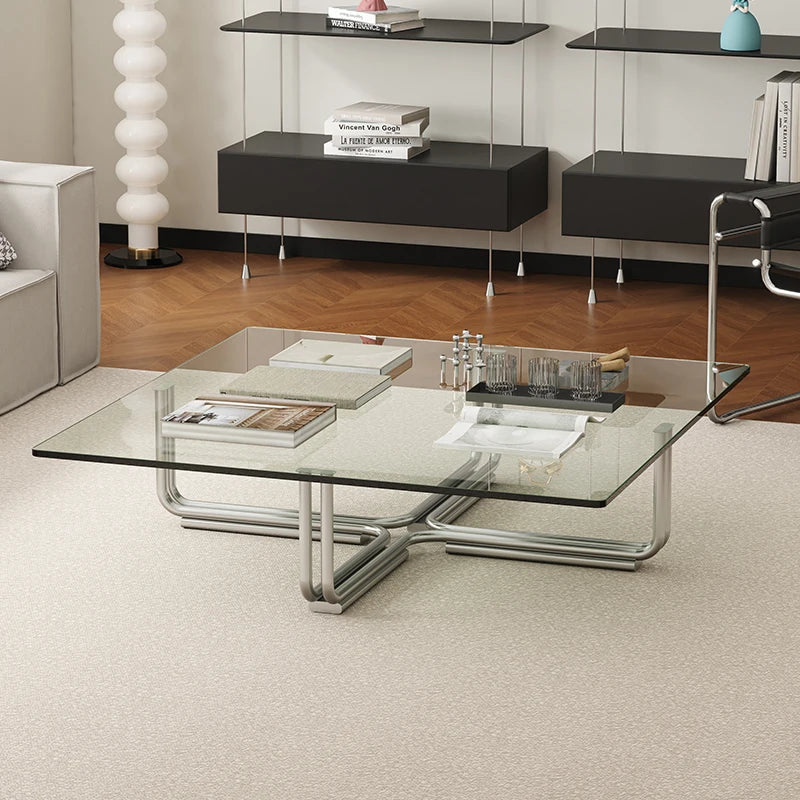 Modern Minimalist Coffee Table Premium Living Room Trendy Organizer Coffee Table Beauty Nordic Table Basse Pour Salon Furniture