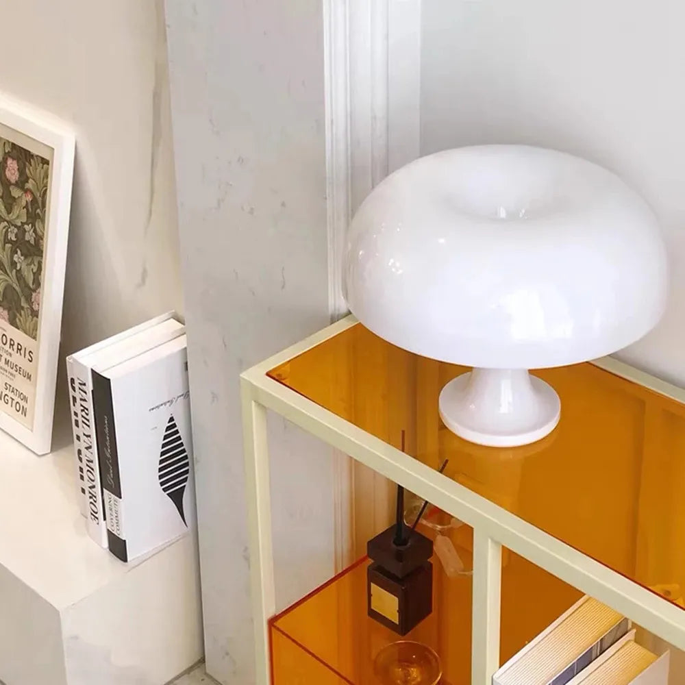 Orange Mushroom Table Lamp
