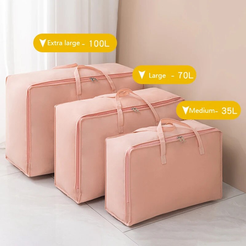 Skandishop Waterproof Clothes Storage Bag Large Capacity