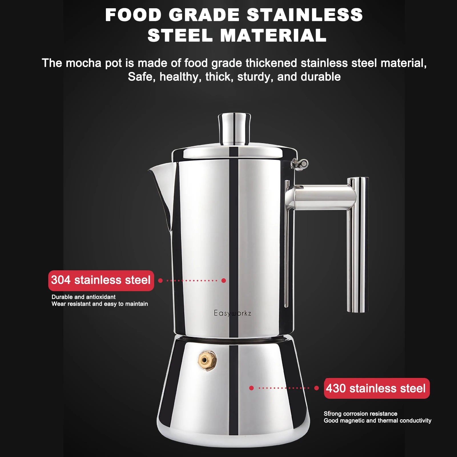 BrewMaster Moka -kahvipannu