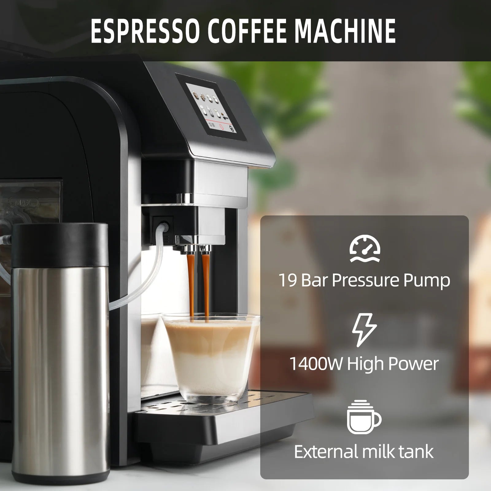 Mcilpoog ES317 täysautomaattinen espressokone