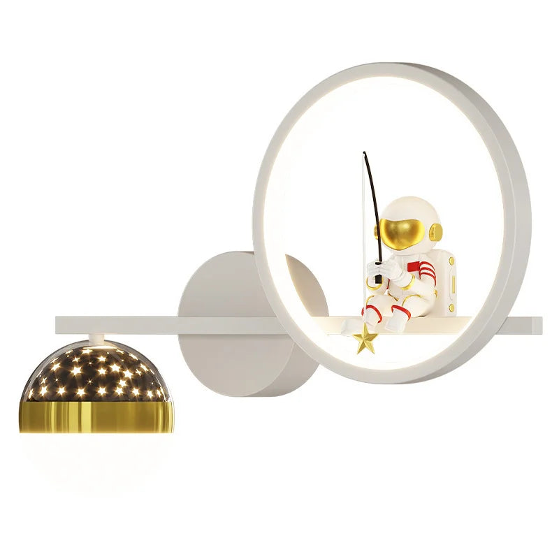 Modern Children Wall Light - Star Dimming LED Fixture