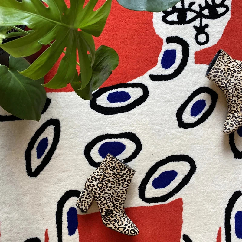 ArtZen Abstrakti olohuoneen matto