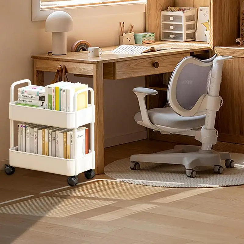 SkandiShop Trumph 2-tasoinen pyörillä varustettu yleiskärry