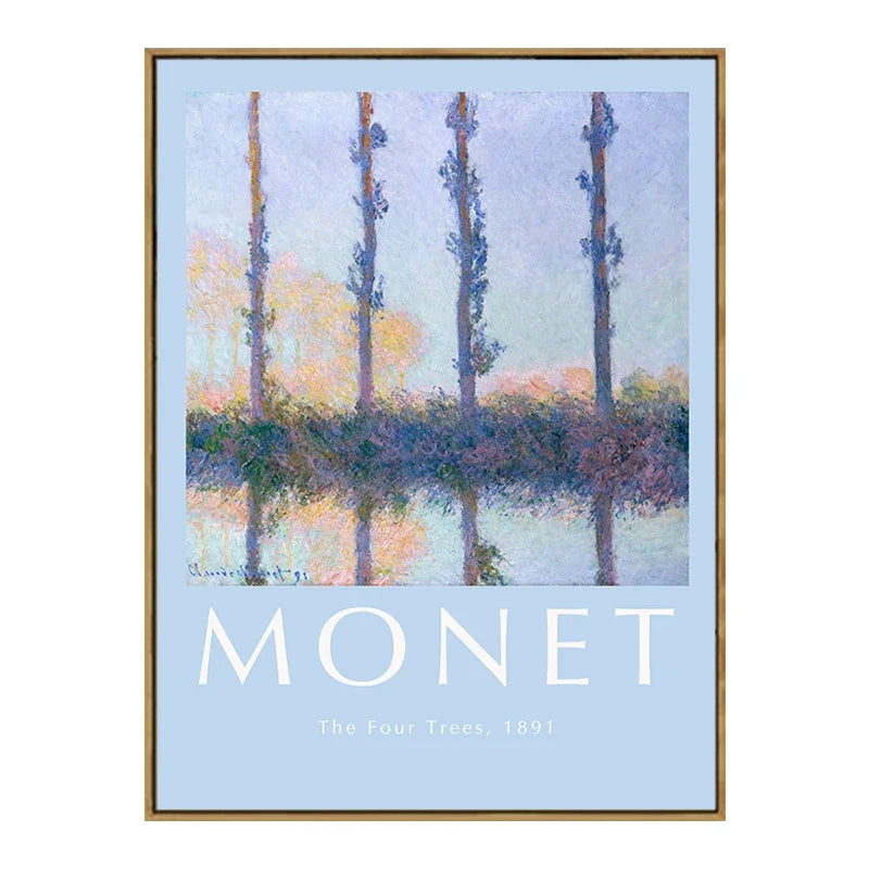 Vintage-mestariteosten seinätaidekokoelma