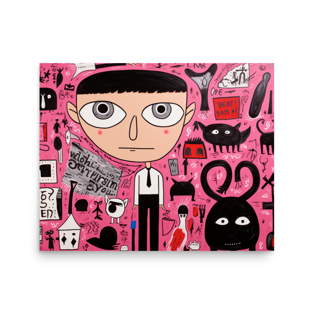 SkandiShop Chaos Poster