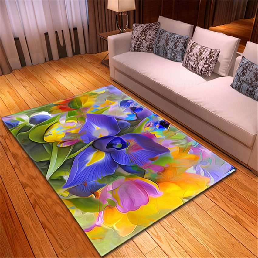 Flanelli-tiikerimatto