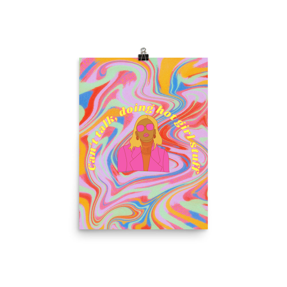 Tyttöjen juttuja -juliste