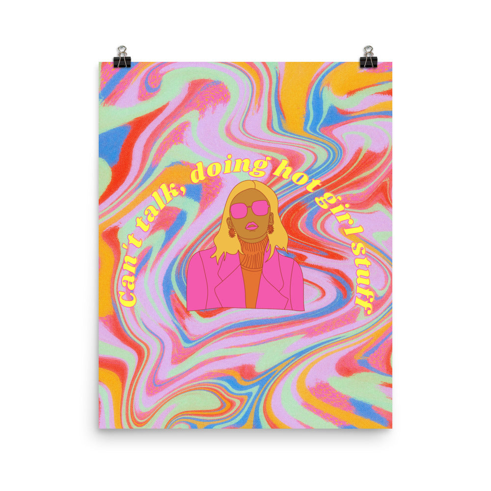 Tyttöjen juttuja -juliste