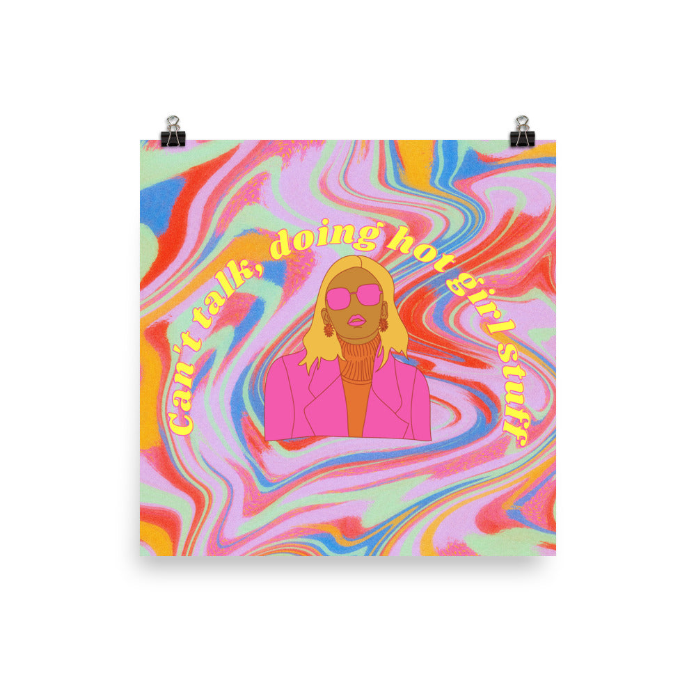 Tyttöjen juttuja -juliste