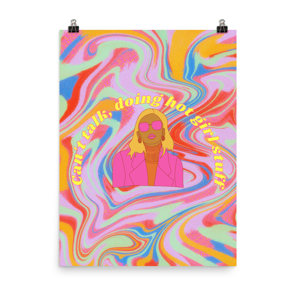 Tyttöjen juttuja -juliste