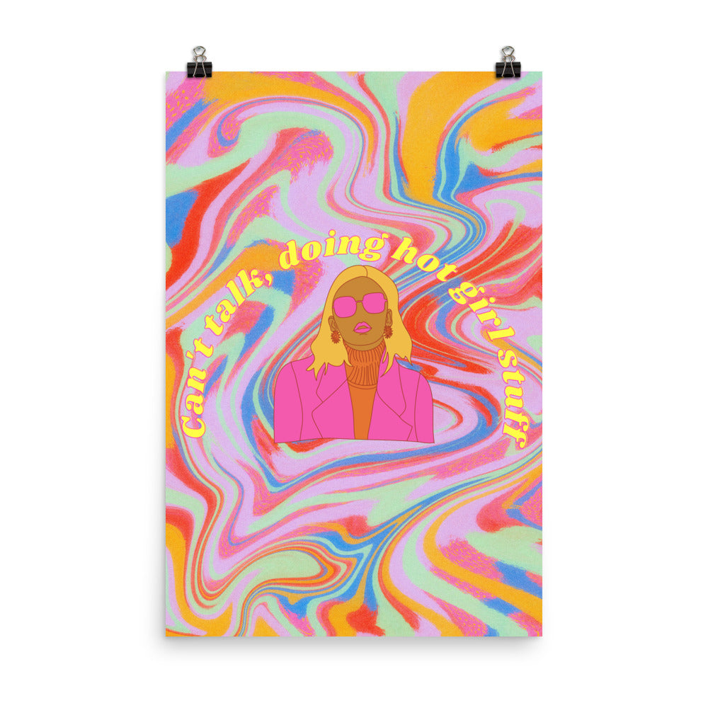 Tyttöjen juttuja -juliste