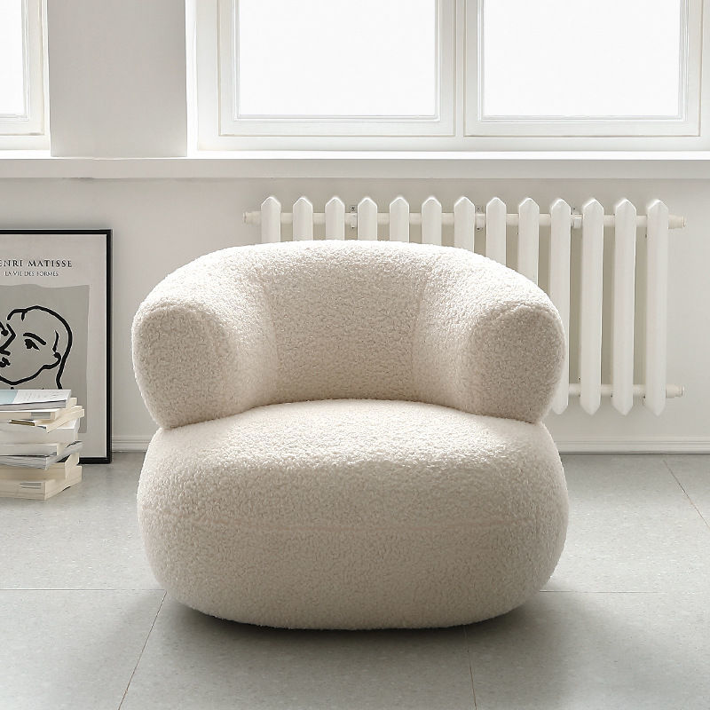 FinnishDesignShop white sofa chair.