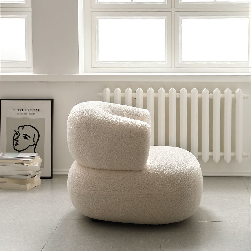 FinnishDesignShop white sofa chair.
